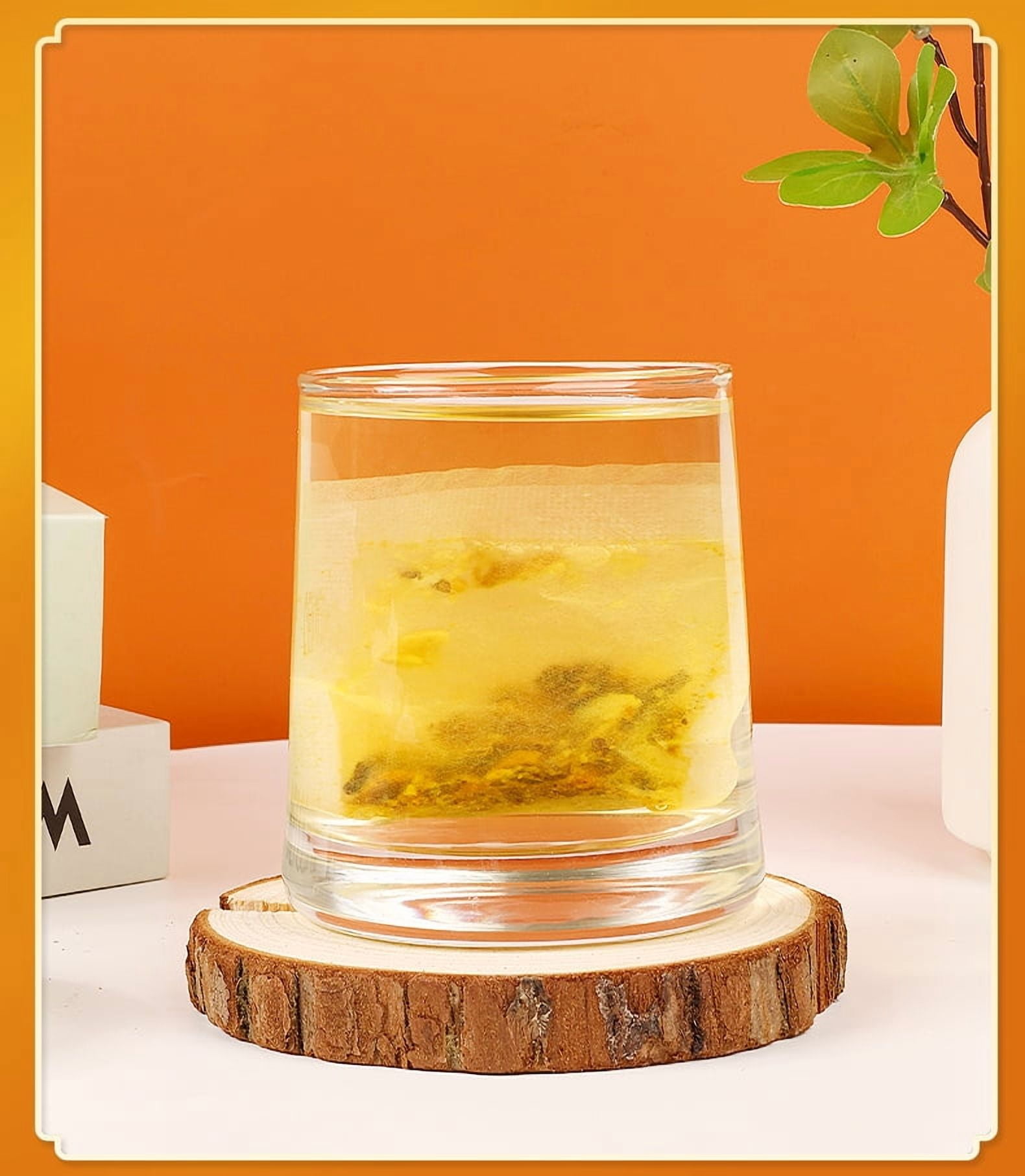 180 Premium Turmeric, Ginger, Cinnamon Blend Tea Bags, 100% Natural & No Additives & Caffeine Free.