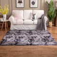 thumbnail image 2 of Luxury Silver Fluffy Area Rugs Shag Indoor Nursery Rug (4 Ft X 6 Ft), 2 of 2