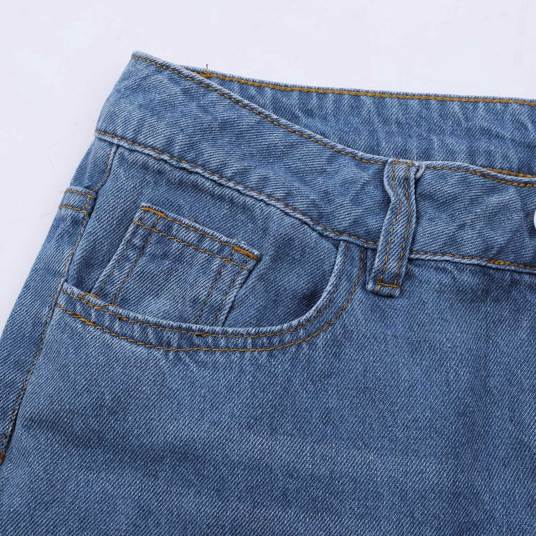 ZIZOCWA Jeans For Women 2022 Jean'S Posh Pantry Ladies Popular Flare Jeans  Ladies Fashion Mid Waist Flare Pants Stretch Slim Pants Long Retro Jeans