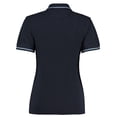 thumbnail image 2 of Kustom Kit Womens St Mellion Cotton Pique Tipped Polo Shirt, 2 of 2