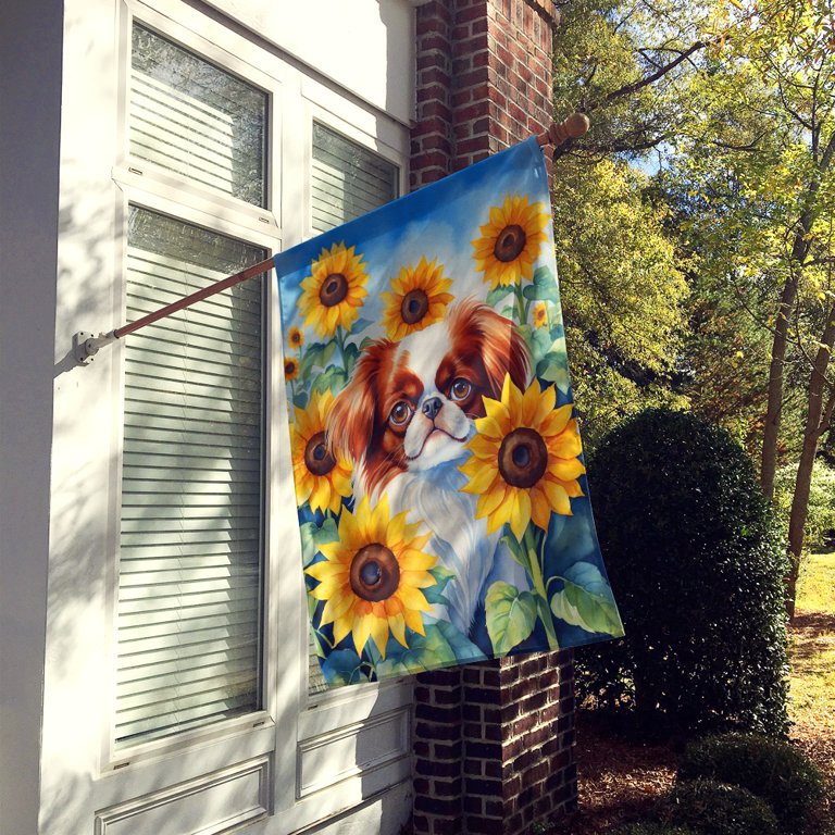Large Garden Flags Sunflower Field Summer House Flag Butterflies Floral Large Garden Flags Sunflower Field Summer House Flag Butterflies Floral