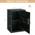 thumbnail image 5 of Ktaxon Safe Box, 1.45 Cuft Home Safe, Digital Electronic Security Lock Box Safes, Solid Alloy Steel Office Hotel Home Safe, Black, 5 of 9