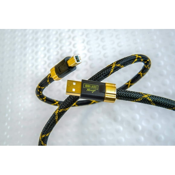 DH Labs Mirage 2.0M Argent Sonique, Câbles USB Premium