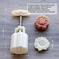 thumbnail image 1 of Moule à Pâtisserie Chinoise Motif Lotus - Outil en Plastique de 50 g à Pression Manuelle pour Gâteaux de Lune et Desserts Traditionnels, Durable, Facile à Utiliser, Design Compact pour la Pâtisserie Quotidienne et la Préparation de Festivals, 1 of 6
