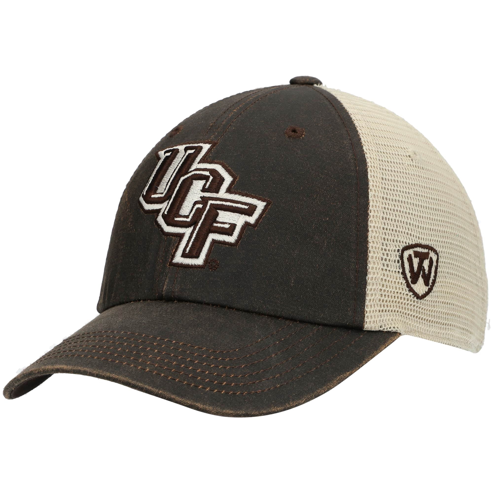 Brown UCF Knights Scat Mesh Trucker 
