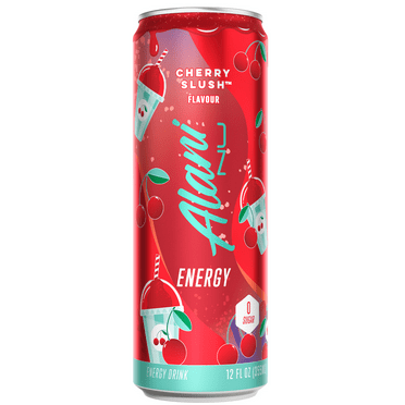 Alani Nu Sugar Free Energy Drink, Cherry Slush, 12 fl oz, Can, 200mg Caffeine