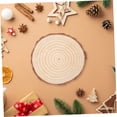 thumbnail image 4 of Los círculos de madera y los círculos de madera de corteza se utilizan para manualidades, mientras que las piezas de árbol se utilizan para manualidades de bricolaje, decoraciones de bodas r, 4 of 5