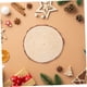 thumbnail image 4 of Los círculos de madera y los círculos de madera de corteza se utilizan para manualidades, mientras que las piezas de árbol se utilizan para manualidades de bricolaje, decoraciones de bodas r, 4 of 5