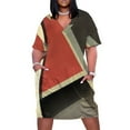 thumbnail image 1 of PJV/55 vestido holgado con bolsillo para mujer vestidos de lujo, 1 of 7