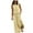 Yellow, variant on TJAZFJPA Sweetheart Neckline Dress Women's Casual Dress with Round Neck and Sleeveless Dress Slit Color Solid Color Long Skirt Black Prom Dress Chinese Dresses for Women