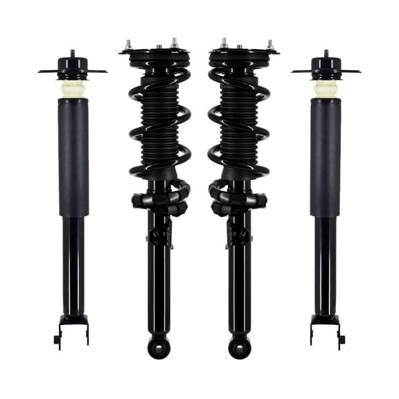 Set 4 Front Quick Complete Strut-Coil Spring-Rear Complete Shock  For 2007 2008 Infiniti G35