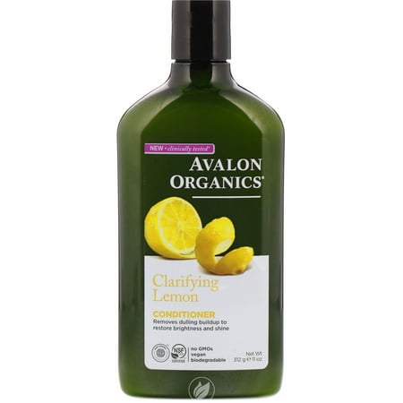 Clarifying Conditioner Lemon 11 Oz by Avalon Organics, Pack of 2
