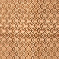 thumbnail image 1 of Ahgly Company Indoor Square Abstract Orange Modern Area Rugs, 6' Square, 1 of 4