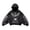 Black, variant on XIAOCHA Men's Thorned Anime Graphic Hoodie Oversized Long Sleeve Hooded Pullover Sweatshirt Cozy Dark Street Hoodies