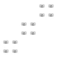thumbnail image 4 of Kenally Rueda de armario con ruedas giratorias de polea Universal 4X, sin ruido, cajón de armario multiusos, suministros autoadhesivos para el Type4 NO4, 4 of 6