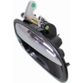 thumbnail image 2 of CIVIC 96-00 FRONT EXTERIOR DOOR HANDLE RH, Chrome Lever+Black Housing, w/ Keyhole, 2 of 5