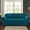Blue, variant on Eurhowing 2-Piece Velvet Sofa Slipcover for 1-Seater Couch, Stretch Soft Non-Slip Pet-Friendly Couch Cover, Elastic Washable Furniture Protector, Gray Blue