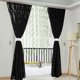 thumbnail image 3 of Xihbxyly Cortina de Hojas de Parra, Elegante Panel Transparente, Filtra Suavemente La Luz Natural, Acogedora Decoración para El Hogar, Versátil para Ventanas y Puertas, Ideal Como Regalo para Padres, 3 of 4