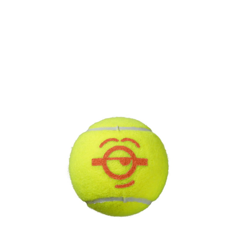 Wilson Minions Stage 2 Tennis Ball - 3 Ball Sleeve - Walmart.com
