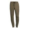 thumbnail image 2 of Athletic Works Men's & Big Men's Fusion Knit Jogger Pants, Sizes S-3XL, 2 of 6