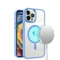 thumbnail image 2 of For Apple iPhone XR MagSafe Compatible Transparent Greatest Clear Acrylic with Color Frame Thick Hybrid TPU Cover ,Xpm Phone Case [ Clear Light Blue ], 2 of 6