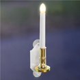 thumbnail image 2 of De Luz De Vela Led Solar Velas De Energía Solar Lámpara De Noche Romántica Sin Llama Lámpara De Pared Luz De Vela Parpadeante Con Ventosas Para Decoración De Ventanas Interiores Al Aire Libre 2 Piezas Methold HA014893-00, 2 of 7