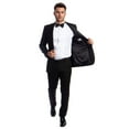 thumbnail image 3 of Men's 2pc Tuxedo Set W/ Satin Shawl Collar, 3 of 4