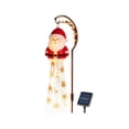thumbnail image 2 of Solar Powered Santa Claus Garden Stake Light, LED Lighted Santa Figurine, Outdoor Festive Pathway Decor for Yard Lawn Patio Christmas Home Decor, 2 of 4