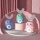 thumbnail image 4 of Children's U-shaped Electric Toothbrush With Cute Cartoon Animals, Silicone Bristles, Blue, Suitable For 2-6 Years Old, 4 of 5
