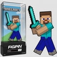 thumbnail image 2 of Minecraft FiGPiN : Steve 1323 - FiGPiN Exclusivité Officielle Limitée à 750 Pcs, 2 of 2