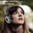 thumbnail image 5 of Clearance Bluetooth HeadsetWireless Double Bass Foldable HeadphonesHigh-Quality Stereo Headset for Mobile GamingBluetooth Headset Sale Savings Loved Home Essentials(Black), 5 of 9