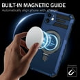 thumbnail image 6 of Allytechgroup Militargy Grade Shockproof Case for Apple iPhone 11, Magnetic Cover Compatible with Magsafe & Car Mount Ring Kickstand Bumper Case for Women Men, Royalblue, 6 of 10