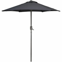 Northlight 7.5 ft. Outdoor Patio Market Umbrella with Hand Crank