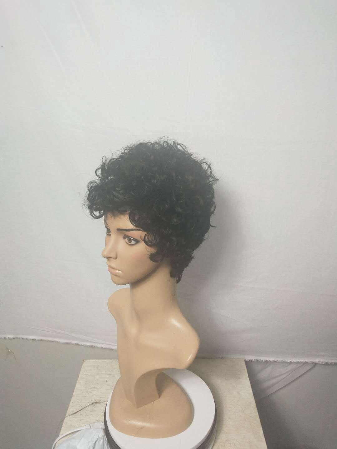 Short Pixie Cut Wigs Curly Wigs for Women Synthetic Hair Wigs Natural Looking Heat Resistant Fiber