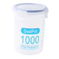 thumbnail image 4 of GROWTH TANK 3xCereal Containers Dispenser Rice Dispenser for Countertop Home Grain 1000ML, 4 of 9