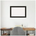 thumbnail image 7 of Amanti Art White Cork Board Framed Furniture Espresso Narrow Bulletin Board 28 in. x 20 in., 7 of 7