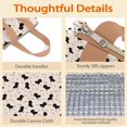 thumbnail image 4 of Dachshund Dog Insulated Lunch Bag for Women & Adults,Large Portable Soft Cooler Lunch Bag,Thermal Food Storage Tote with Pearl Cotton,8.66L,8.75x5.75x9.5 Inch, 4 of 6