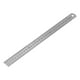 thumbnail image 1 of Regla de 30 cm, Escala Clara Liviana de 30 cm de longitud Bordes Medible Brillantes Regla de Acero para ensexidable para ensenar para dibujar para medidas, 1 of 7