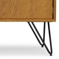 thumbnail image 5 of Hunter 60 inch Wide TV Stand in Oak Veneer For TVs up to 65 inches, 5 of 13
