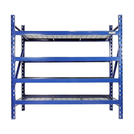 Pro-Lift Heavy Duty 4-Tier Garage Storage Shelves - 8000 lbs Capacity