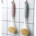 thumbnail image 1 of Eco-friendly Kitchen Dish Brush Duo, Bamboo Handle Ergonomic Design With Recycled Plastic Bristles For A Sustainable Clean, 1 of 7