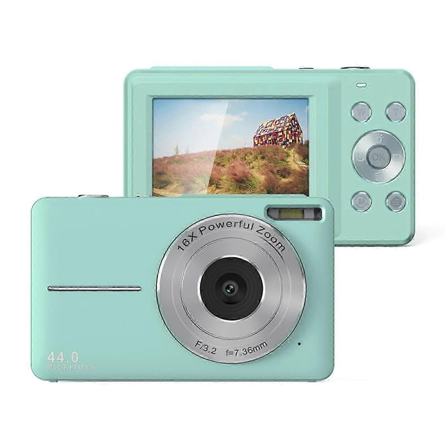44MP HD 1080P Digital Camera 16X Zoom Photography Camera 32GB SD Card For Kids