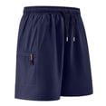thumbnail image 5 of DDAPJ pyju Big and Tall Workout Shorts for Men Drawstring Gym Athletic Shorts Basketball Training Shorts with Pockets Gray XXXXL, 5 of 7