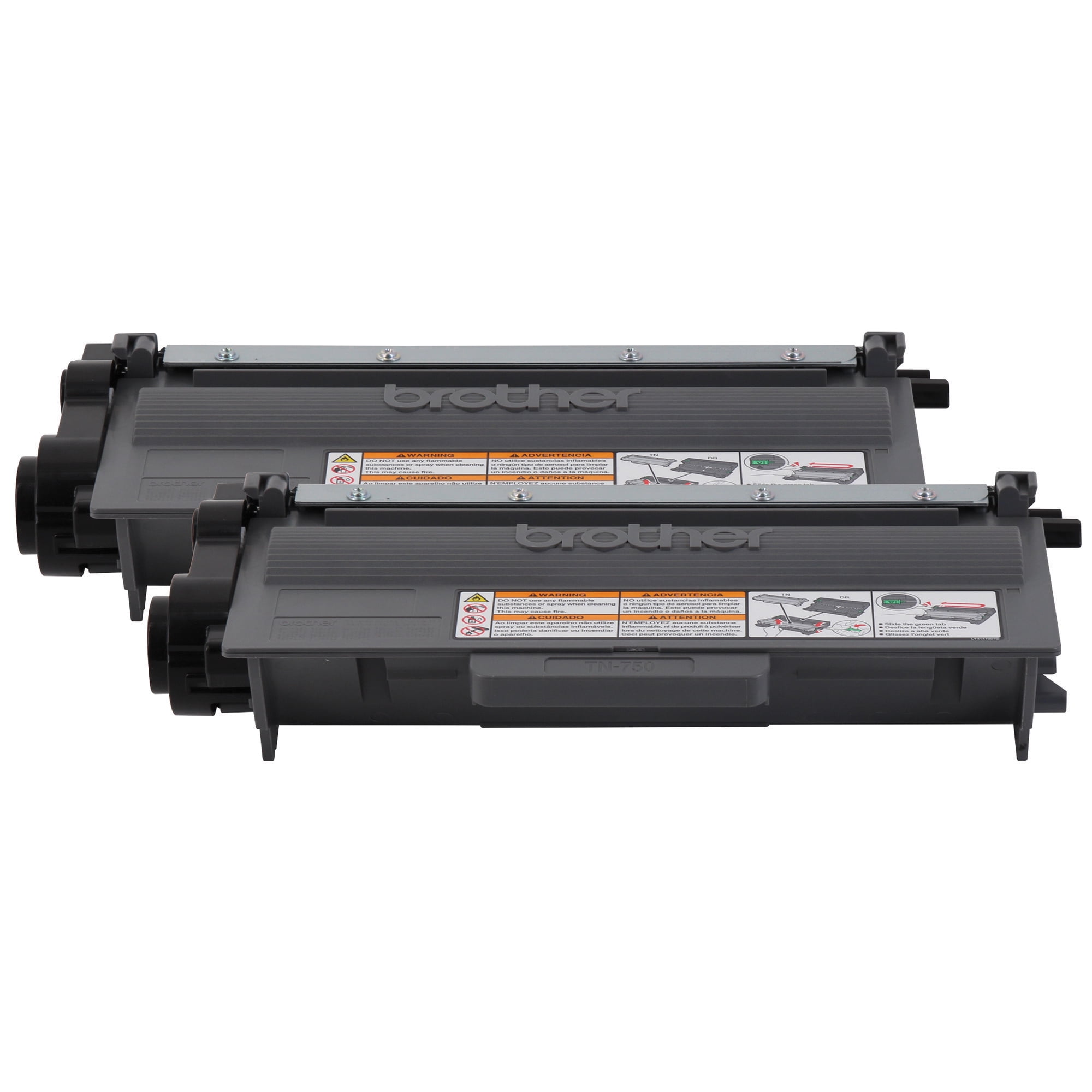 Brother Genuine High-yield Black Printer Toner Cartridge, TN7502PK