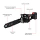 thumbnail image 5 of Motosierra Eléctrica De Litio Recargable Sin Escobillas De 2000 W, Mini Motosierra Ligera Con Múltiples Protecciones De Seguridad Para Podar árboles Y Cortar Madera, 5 of 7