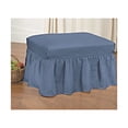 thumbnail image 5 of Sure Fit Cotton Duck Ottoman Slipcover, 5 of 5