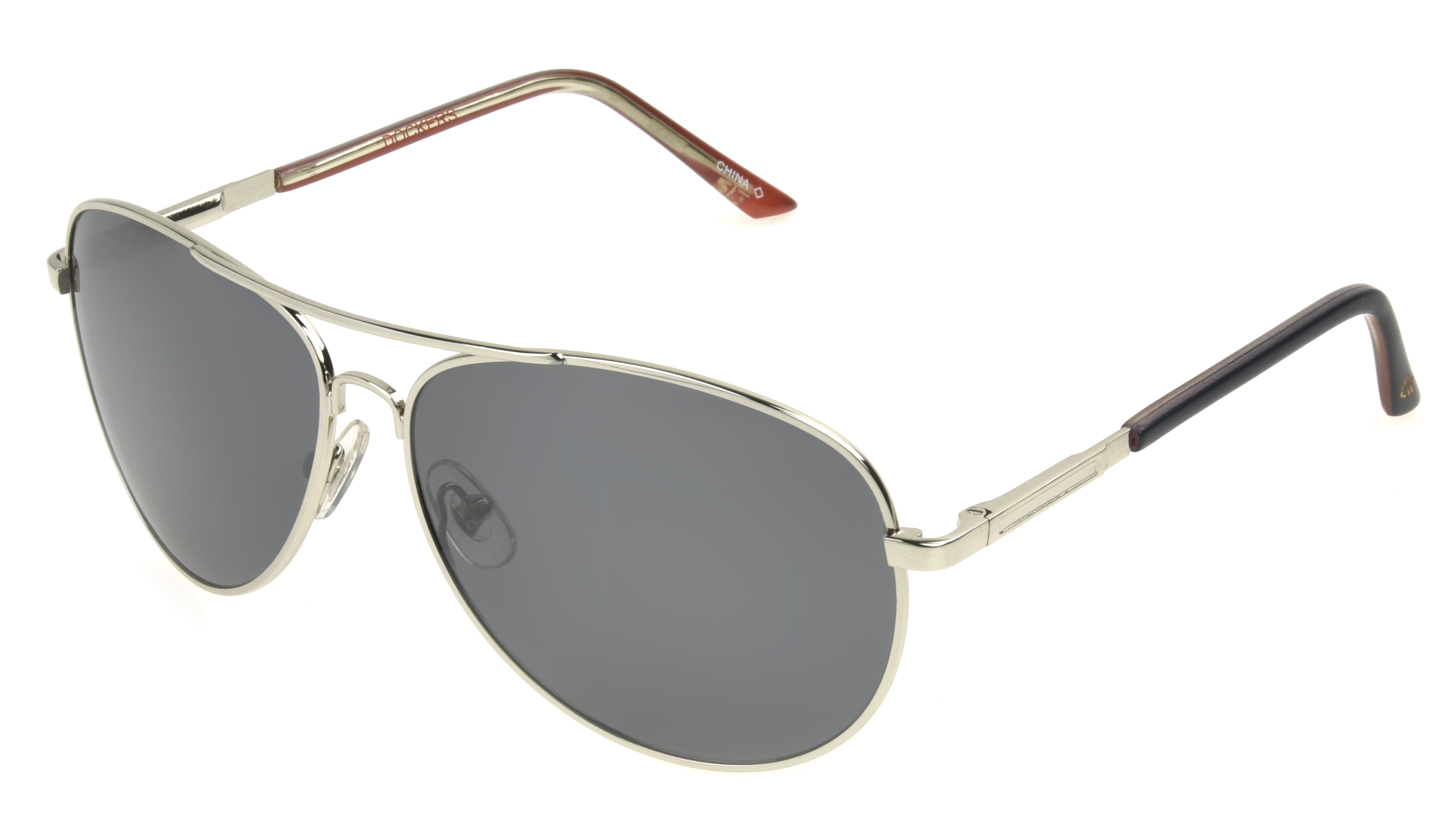 Dockers Aviator Silver Sunglass