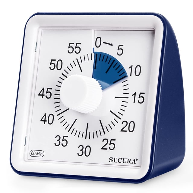 Visual Timer Secura Gestión del tiempo en el aula de 60 minutos