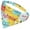 Yellow / Blue, variant on Touchdog Cotton & Polyester Head-Popper Dog & Cat Bandana, White, L
