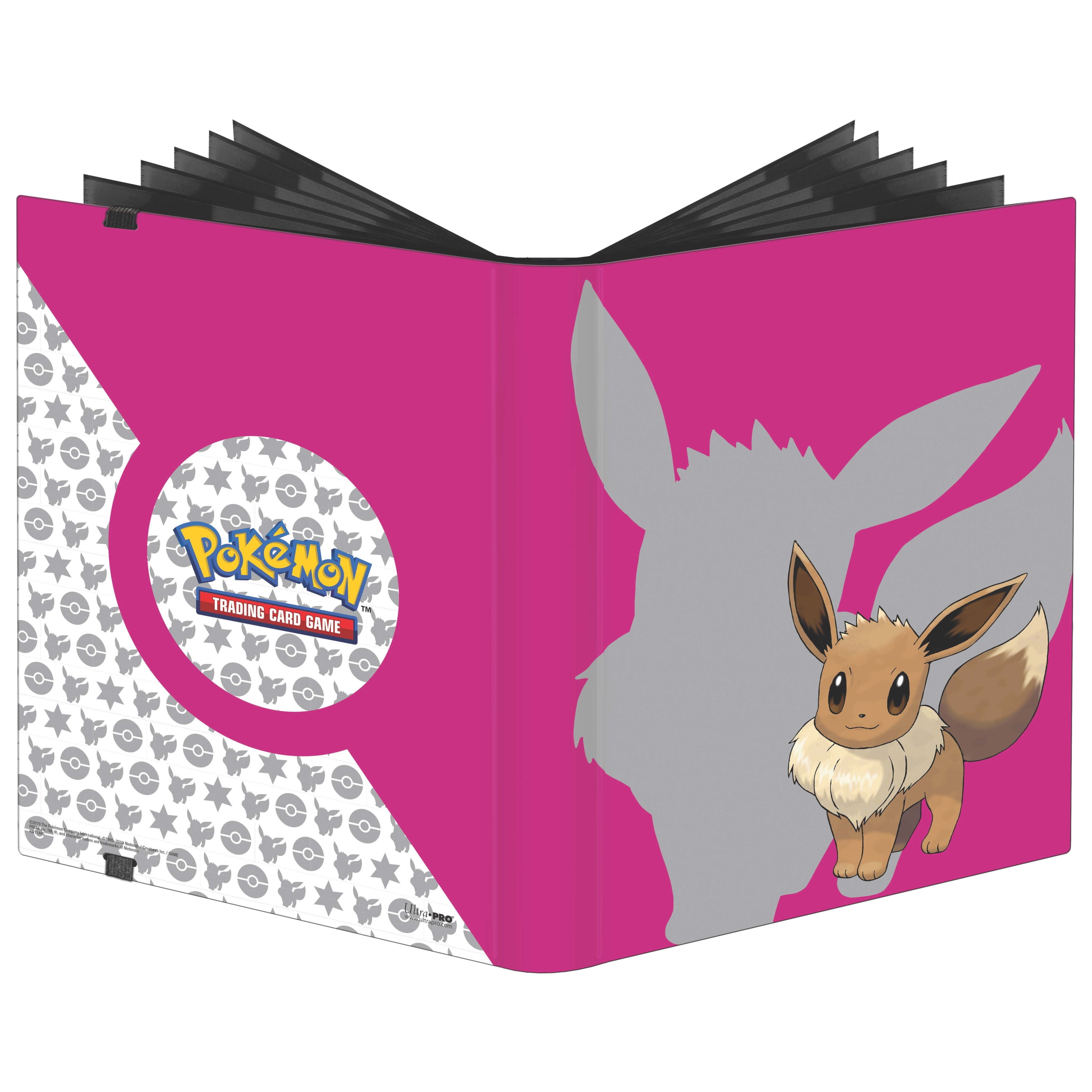 Pokemon Eevee 3-Ring Binder with 25 Platinum Ultra-Pro 9-Pocket Pages 